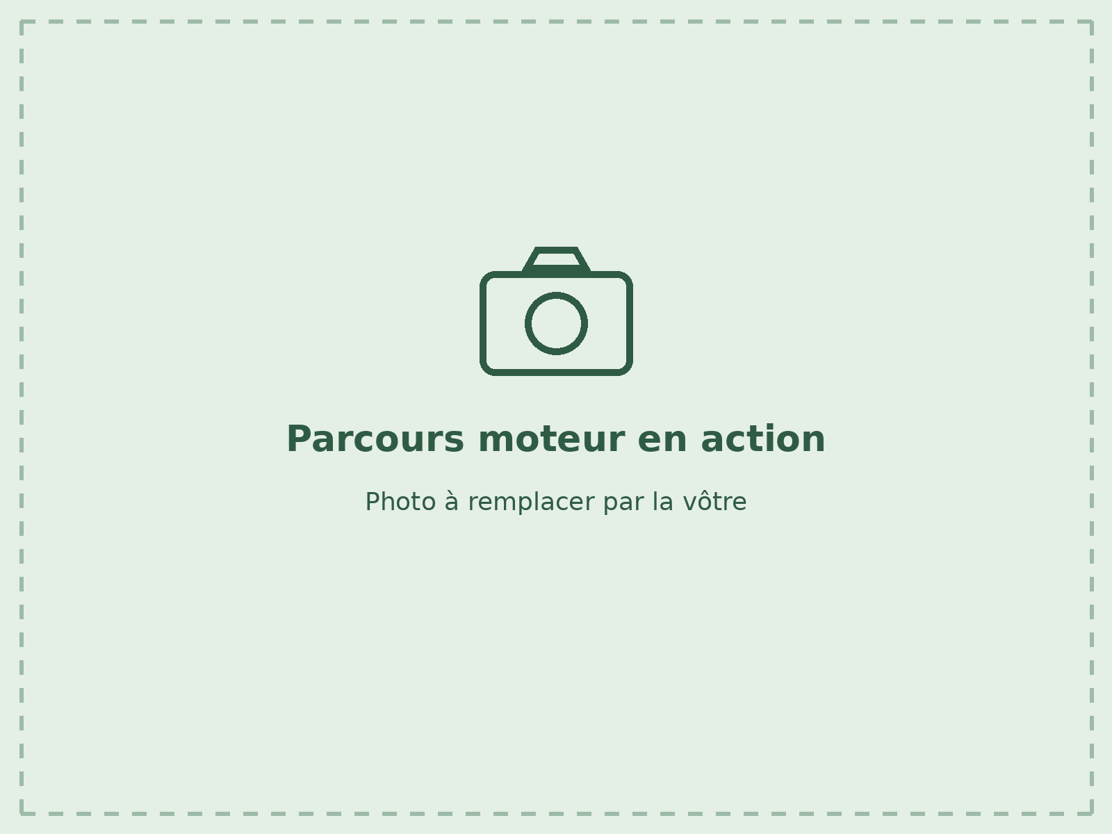 Parcours moteur en action