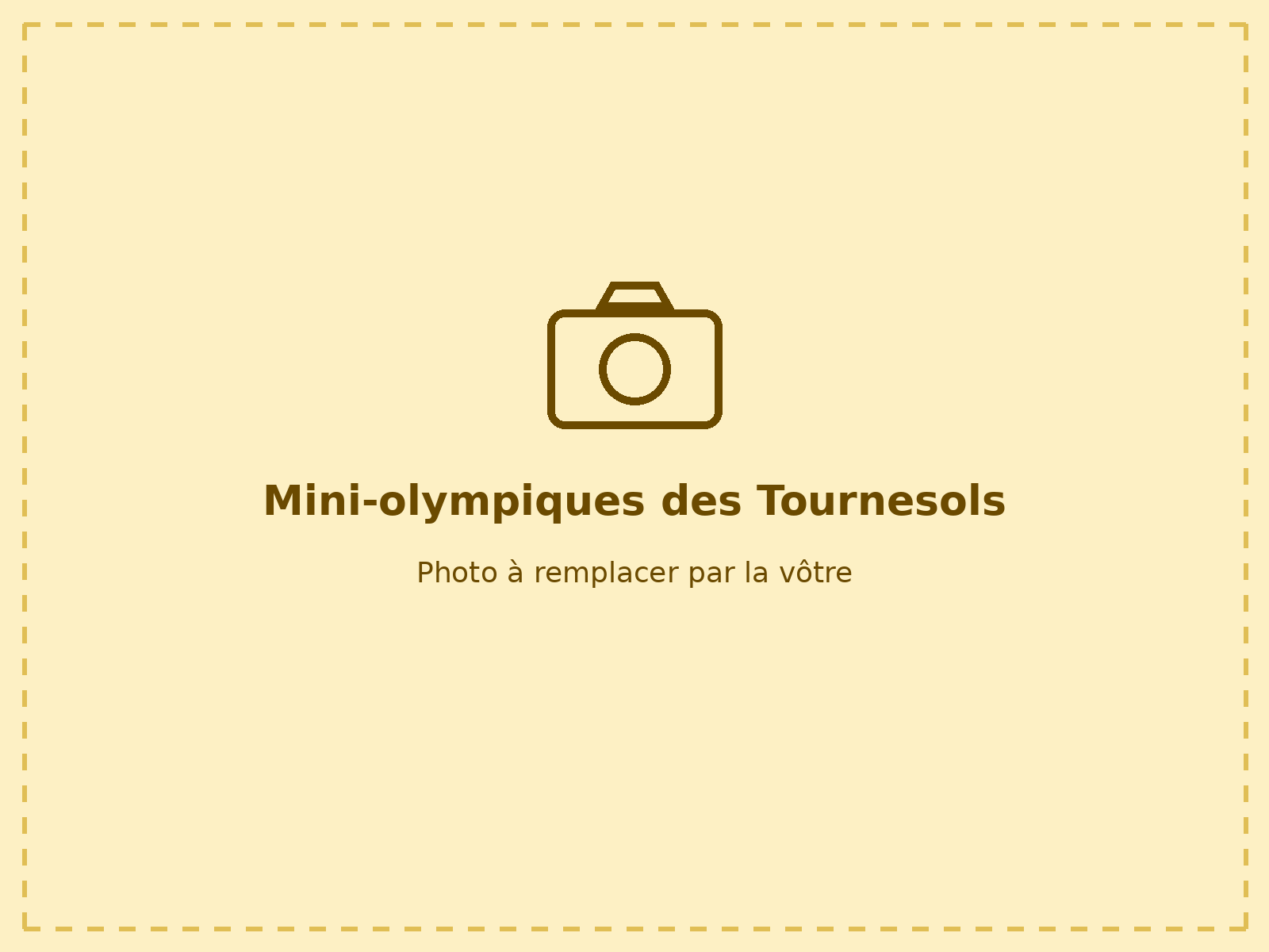 Mini-olympiques des Tournesols