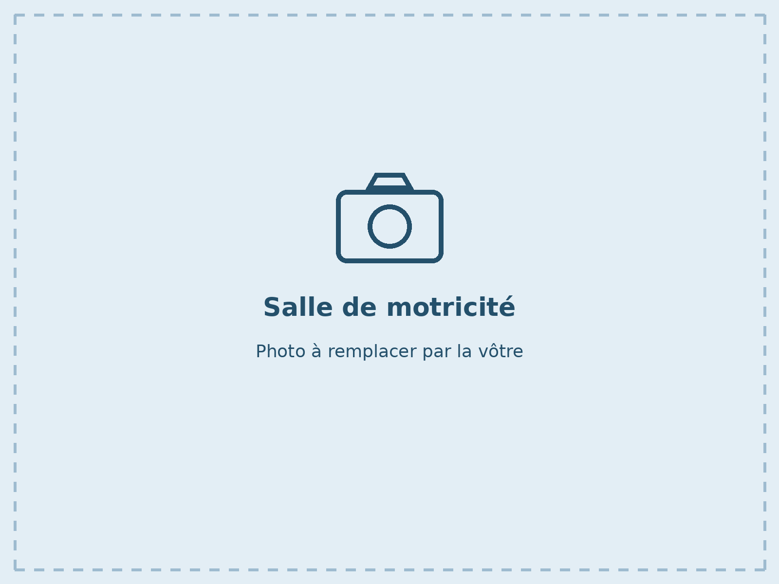 Salle de motricité